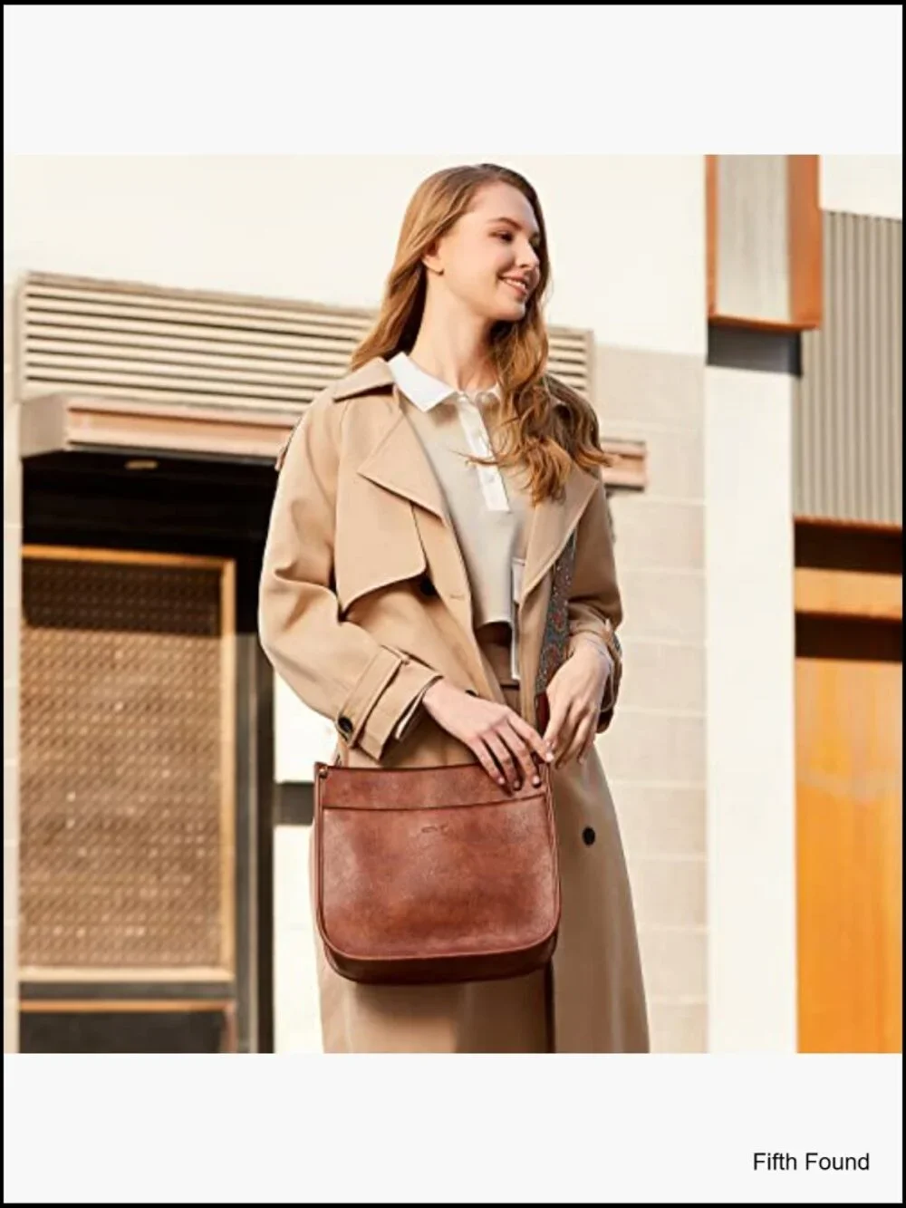 Trendy Vegan Leather Hobo Crossbody Bag with 2 Guitar Straps